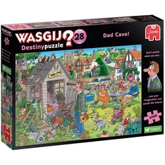 Jumbo 1000 db-os puzzle - Wasgij Destiny 28 - Dad Cave (1110100335)