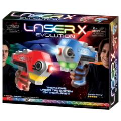 Laser-X Evolution lézerfegyver Dupla szett (LAS88908)