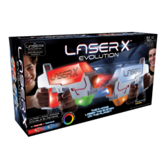 Laser-X Evolution Long Range lézerfegyver Dupla szett (LAS88178)