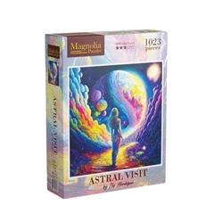 Magnolia 1023 db-os Square puzzle - Astral Visit - Elif Hürdogan Special Edition (8601)