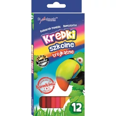 Bambino háromszög színes ceruza - 12 db-os (002038)
