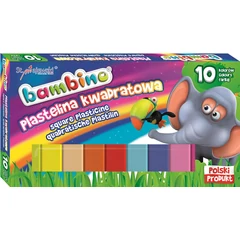 Bambino 10 színű gyurma (002823)