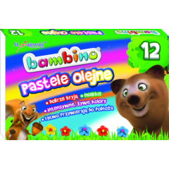 Bambino 12 színű olajpasztell kréta (003110)