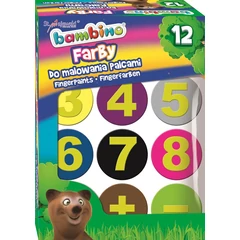 Bambino 12 színű ujjfesték