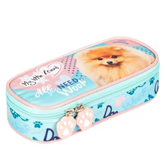 Majewski - My little friend kutyás ovális tolltartó - Fluffy Dog (650352)