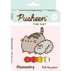 Pusheen Cat 12 színű filctoll készlet