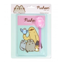 Pusheen napló tollal - 18 x 12 cm