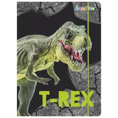 Bambino Premium A/4 gumis mappa - T-Rex (654688)