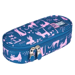 Majewski - St.Right - Cicás ovális tolltartó - Lazy Cats (652356)