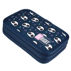 St.Right - Love Panda felszerelt emeletes tolltartó