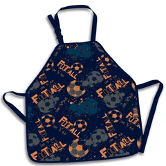 St.Right - Focis gyerek festő kötény - Soccer Balls