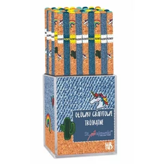 Jeans háromszög HB grafit ceruza (203565)