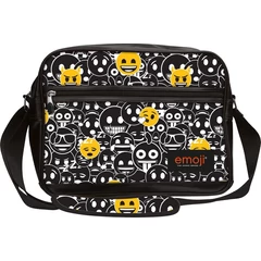 Emoji Black and White oldaltáska - 2 külső zsebbel (242564)