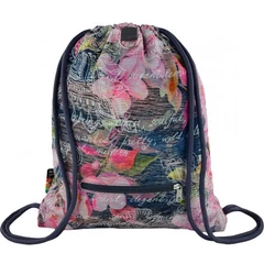 St.Right - Flowers Pink zsinóros hátizsák (613579)