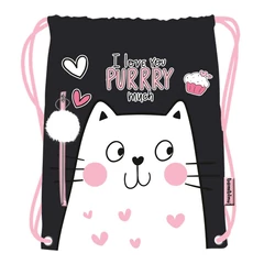 Bambino Premium - Cicás tornazsák - I love you Purrry much