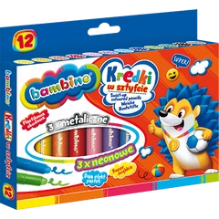 Bambino 12 színű zsírkréta - Csavarható (628672)