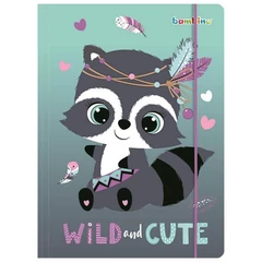 Bambino Premium Mosómedvés A/4 gumis mappa - Racoon (663475)