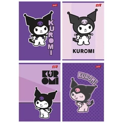 Kuromi A/5 kockás füzet - 32 lapos - többféle (694035)