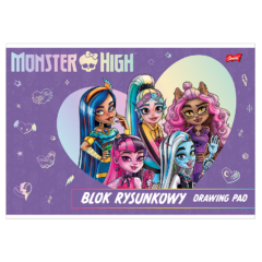Majewski - Monster High A/4 rajztömb - 20 lapos (661242)