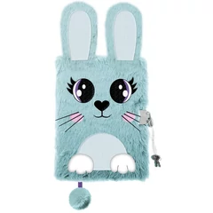 My little friend 3D szőrmés kulcsos napló - A/5 - 96 lapos - Rabbit (686979)