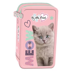 My little friend felszerelt 3 emeletes tolltartó - Fluffy Kitty (687082)