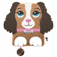 My little friend kutyás szőrmés kulcsos napló - A/5 - 96 lapos - Spániel (669415)