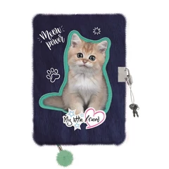 My little friend szőrmés kulcsos napló - A/5 - 96 lapos - Kitty Party (686801)