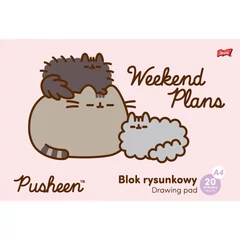 Pusheen Cat A/4 rajztömb - 20 lapos (663291)