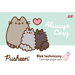 Pusheen cicás A/4 rajztömb (663307)