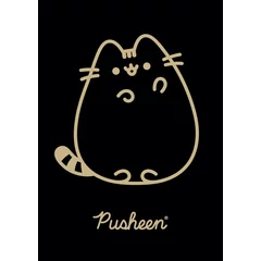 Pusheen cicás A/5 jegyzetfüzet - kockás - többféle (675232)