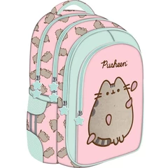 Pusheen cicás ergonomikus iskolatáska, hátizsák - Pink (679438)