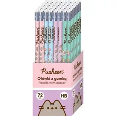 Pusheen cicás HB grafitceruza radírral - 4 féle (675140)