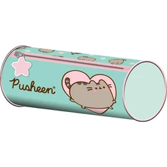 Pusheen cicás henger alakú tolltartó - Mint Love (679506)