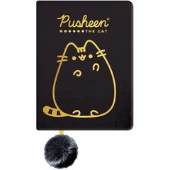 Majewski - Pusheen cicás jegyzetfüzet - A/5 - 96 lapos - Gold (663277)