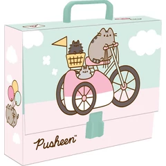 Pusheen cicás XL fogantyús irattartó A/4 (663321)