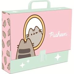 Pusheen cicás Xl fogantyús irattartó A4/90 mm (679674)