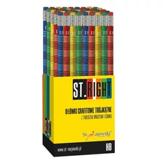 St.Right Szorzótáblás grafit ceruza radírral - többféle (654800)