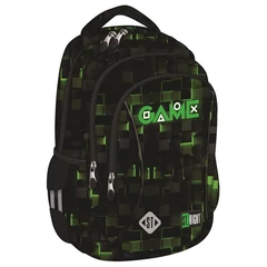 St.Right - Green Game ergonomikus iskolatáska, hátizsák - 3 rekeszes (681523)