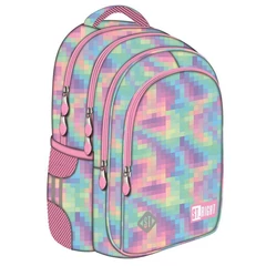St.Right - Pastel Pixel ergonomikus iskolatáska, hátizsák - 4 rekeszes (685422)