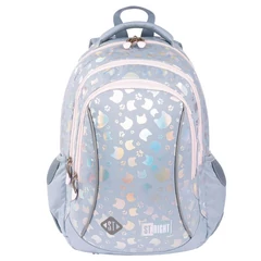 St.Right - Silver Cats ergonomikus iskolatáska, hátizsák - 3 rekeszes (664472)