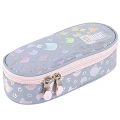 St.Right - Silver Cats ovális tolltartó (664502)