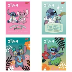 Stitch 32 lapos A/5 jegyzetfüzet - vonalas - többféle (301490)
