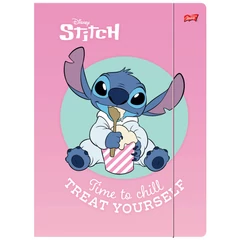 Stitch A/4 gumis mappa - Time to chill (301438)