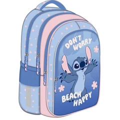 Stitch hátizsák, iskolatáska - 3 rekeszes - Beach Happy (679056)