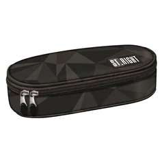 St.Right - Geometric Grey ovális tolltartó (680854)