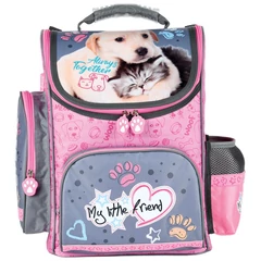 My little friend ergonomikus iskolatáska - Cat &amp; Dog