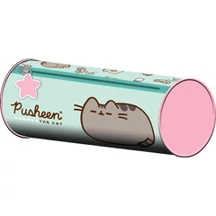 Pusheen cicás henger alakú tolltartó - Mint (663239)