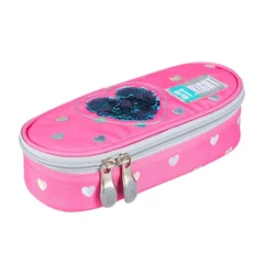 St.Right - Cicás-flitteres ovális tolltartó 