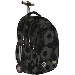 St. Right - Football gurulós iskolatáska, hátizsák (667596)