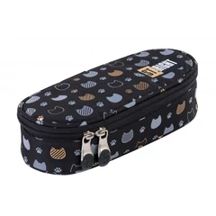 St.Right - Golden Cats cicás ovális tolltartó